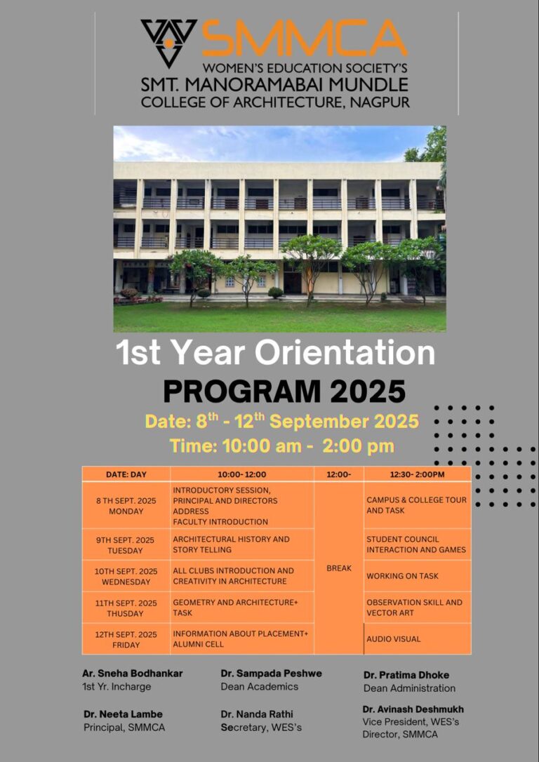 First Year Orientation Programme - 2025